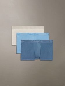 Ultra Soft Modal Trunk 3 Pack, Oatmeal Heather/Gulf Blue /Liberty Blue, hi-res