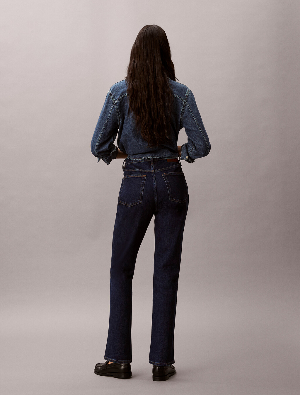 The Brooke Straight Jeans, TRUE INDIGO, hi-res