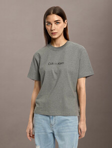 Hero Modern Boxy Tee, Med Gray Heather, hi-res