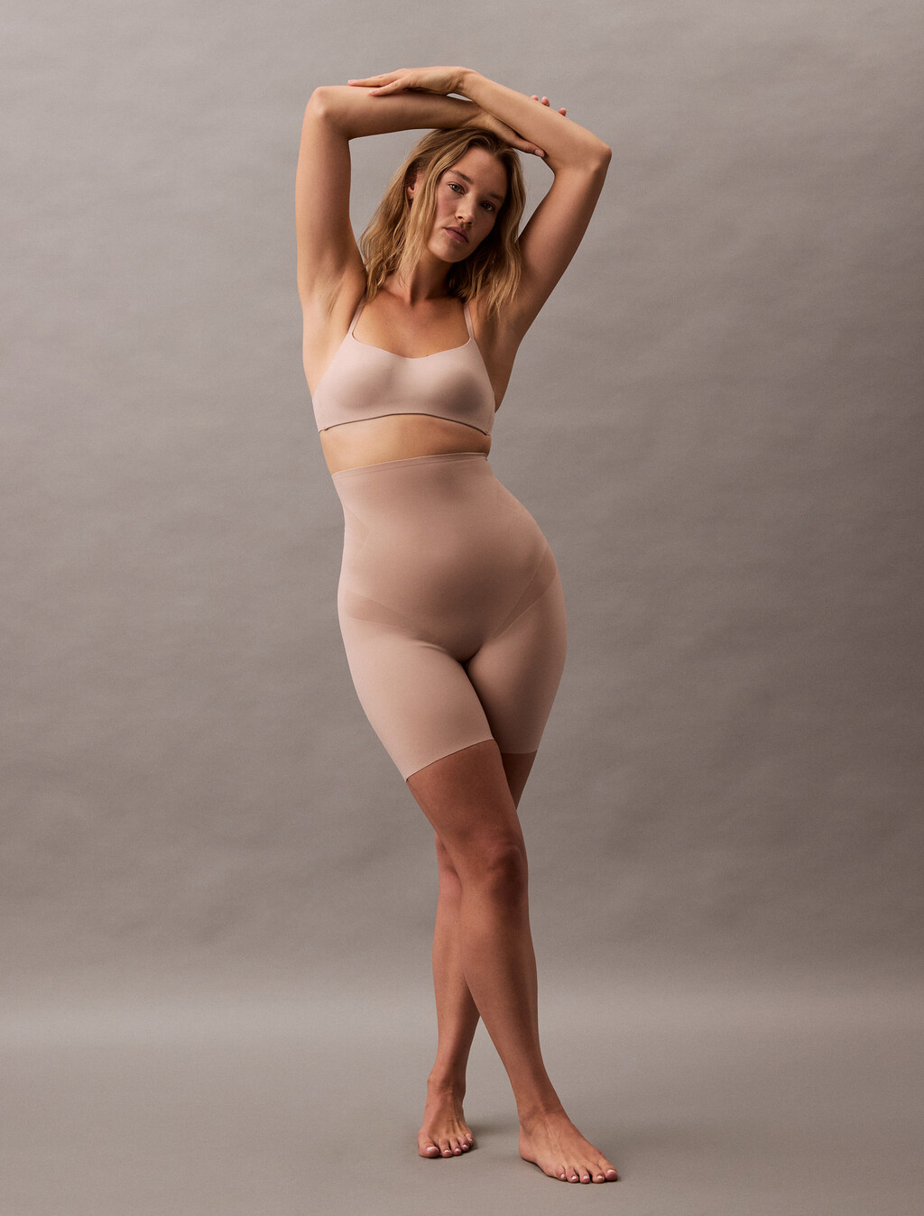 Stay-Put Stretch Short, Cedar, hi-res