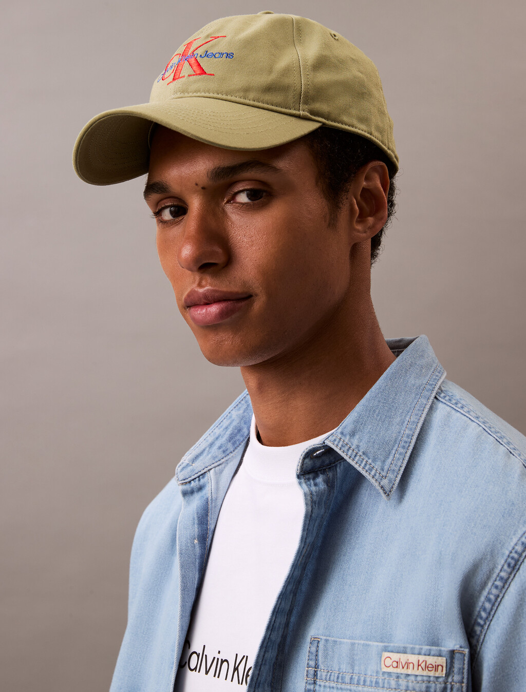 Twill Logo Cap, Tea, hi-res