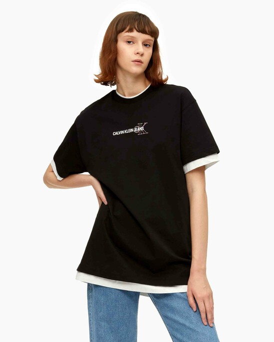 REVERSIBLE MONOGRAM TEE
