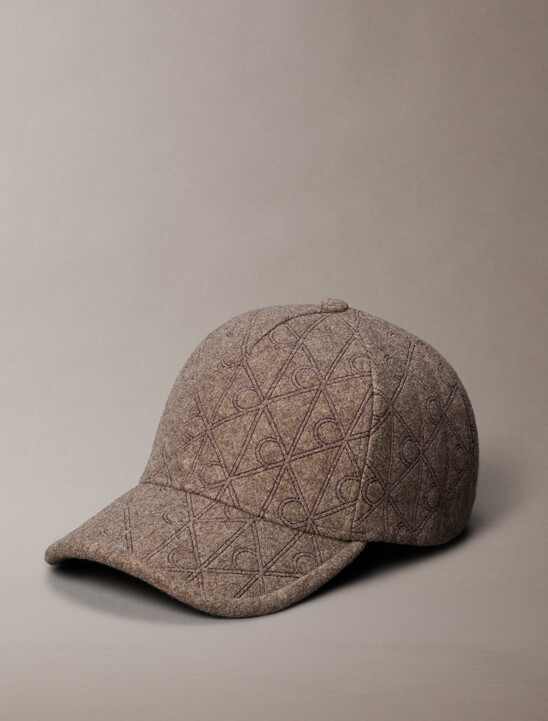 Embroidered Wool Felt Baseball Cap