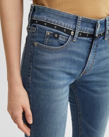 37.5 MID RISE SKINNY JEANS, Mid Blue Logo Wb, hi-res