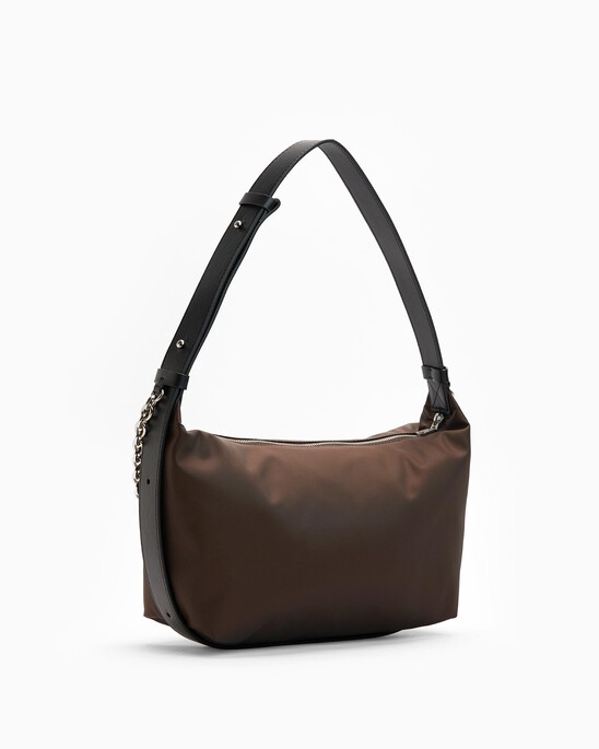 Nylon Chain Shoulder Bag 28Cm