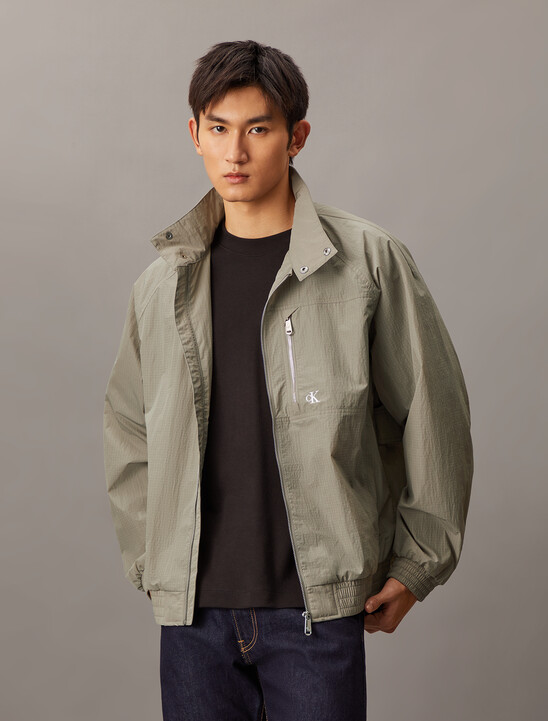 Lightweight Stand Collar Jacket