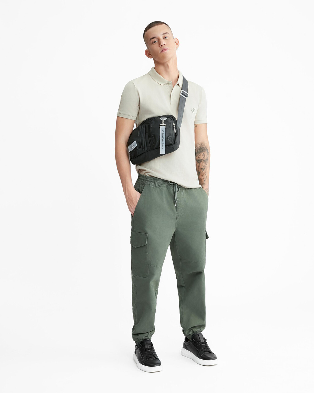 Slim Polo Shirt, Plaza Taupe, hi-res