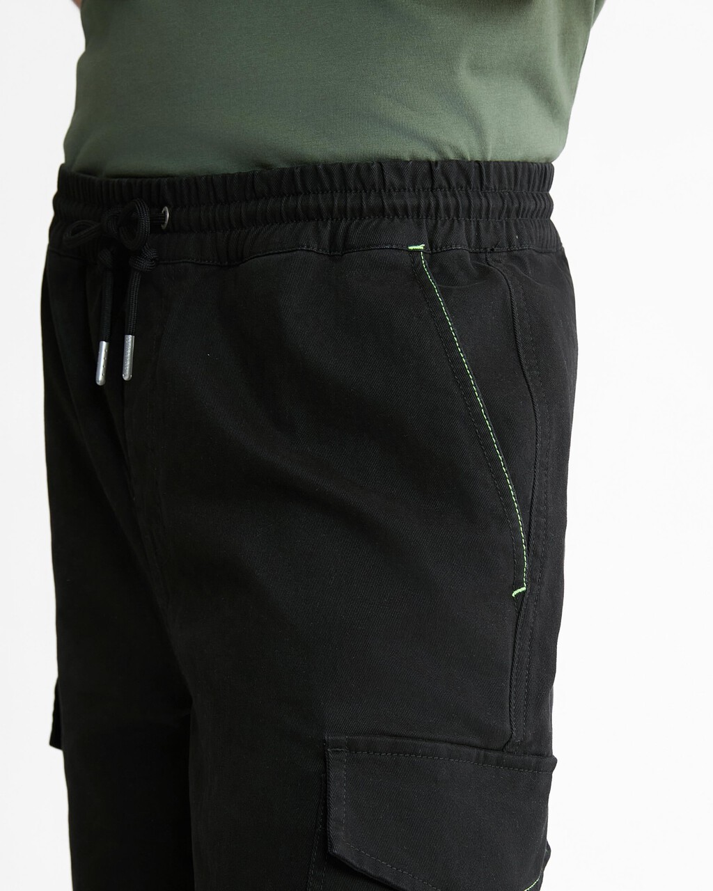 Washed Cargo Pants, Ck Black, hi-res