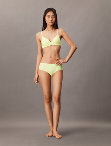 Perfectly Fit Wire Free T-Shirt Bra, Pale Lime Yellow, hi-res