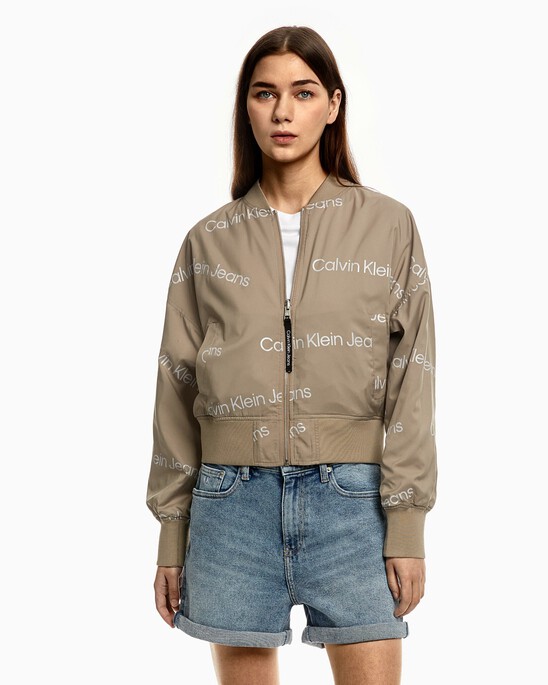 LIGHTWEIGHT REVERSIBLE BOMBER JACKET