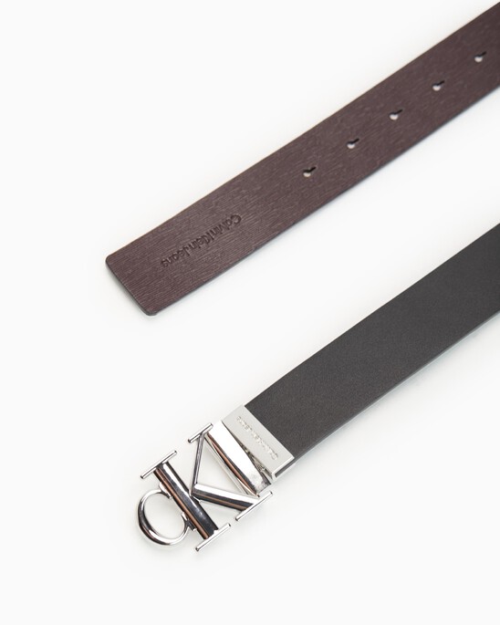 Monogram Plaque Reversible Belt 3.5Cm