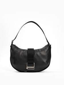 Off Duty Medium Crescent Bag, BLACK, hi-res