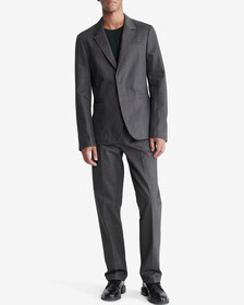 Standards Structured Unlined Blazer, CHARCOAL SMOKE WASH, hi-res