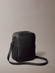 Micro Pebble Crossbody Bag, Black, hi-res