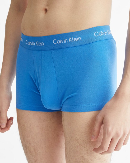 Cotton Stretch 3 Pack Low Rise Trunk