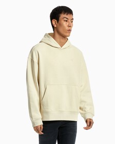 HERO LOGO TERRY HOODIE, BONE WHITE-101Y, hi-res