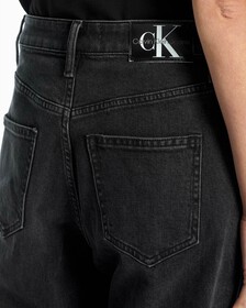 90S STRAIGHT BLACK JEANS, Spj Washed Black, hi-res