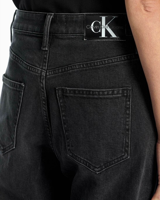 90S STRAIGHT BLACK JEANS