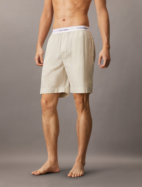 Cotton Poplin Sleep Short
