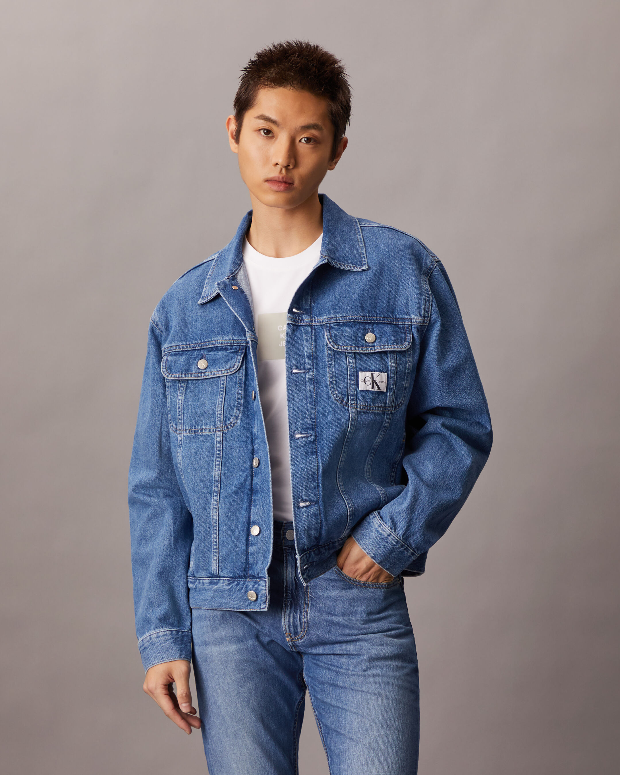 90 s Denim Jacket blue Calvin Klein Malaysia