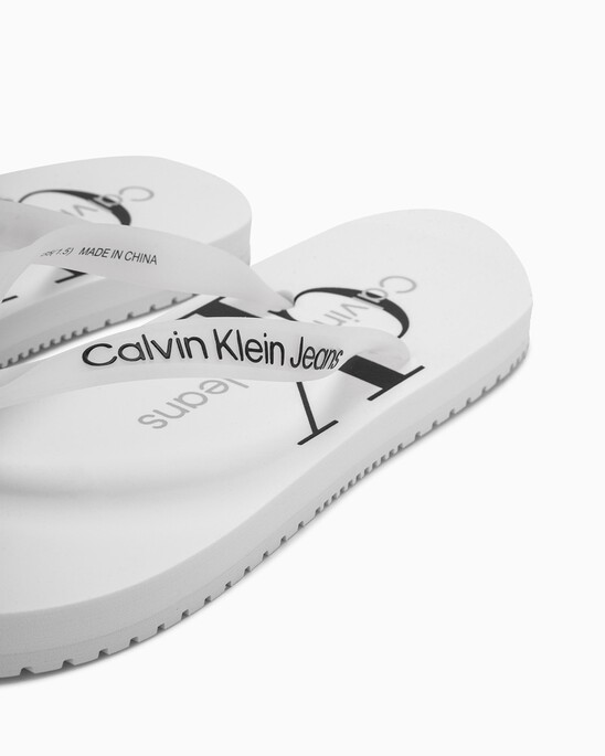 MONOGRAM FLIP FLOPS