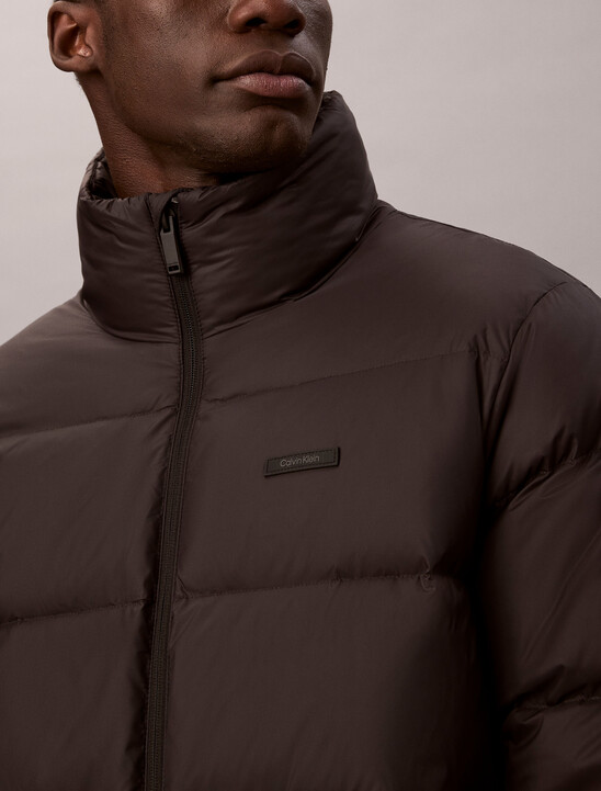 Channelled Down Puffer Jacket