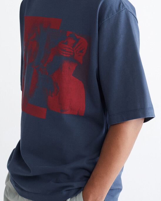 STANDARDS FLORAL COLLAGE GRAPHIC T-SHIRT