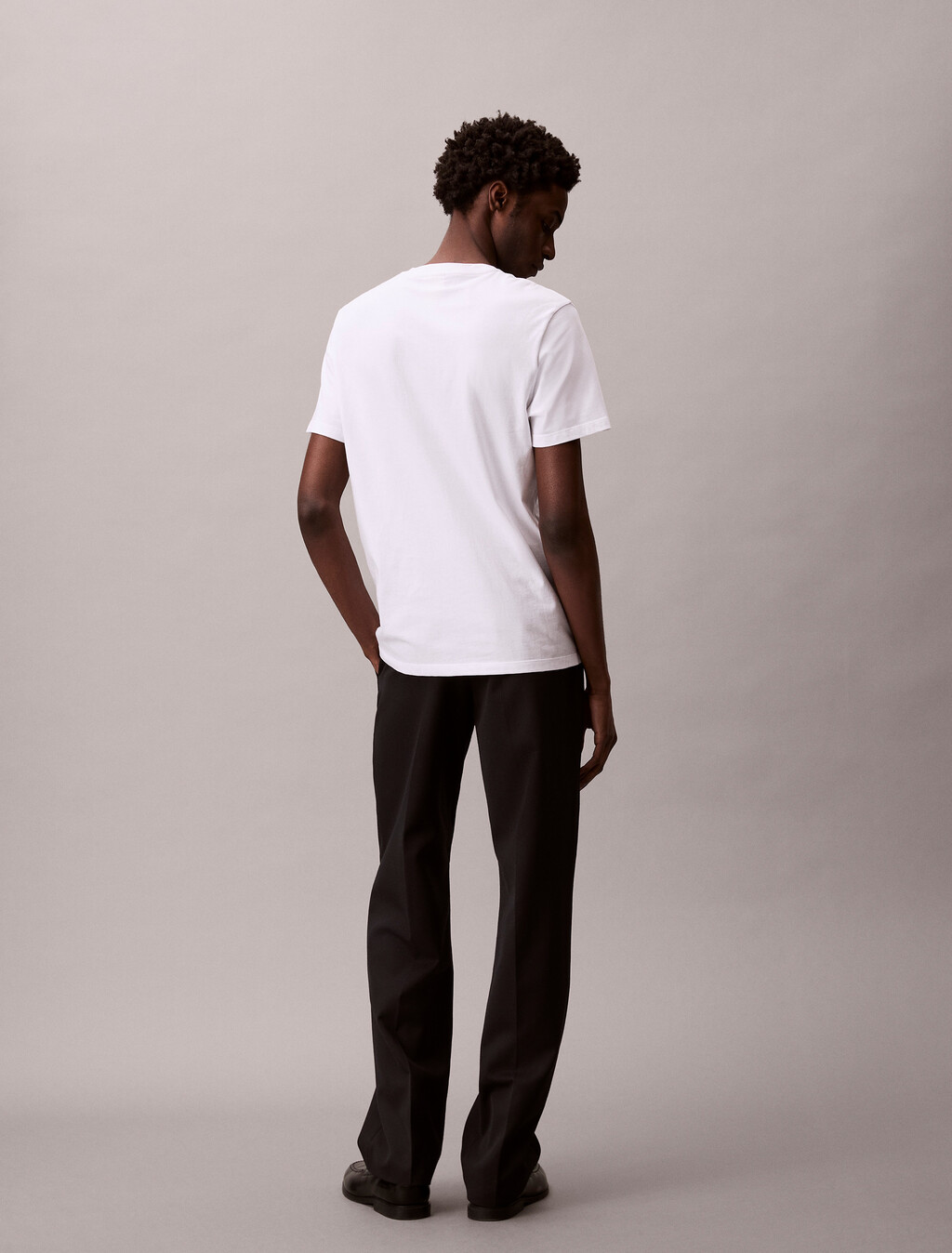 Solid Liquid Touch Crewneck Tee, Brilliant White, hi-res