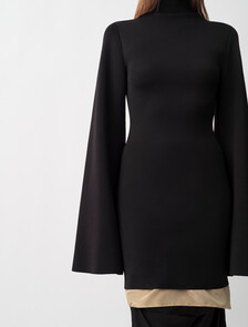 Annie Turtleneck Sweater, Black, hi-res