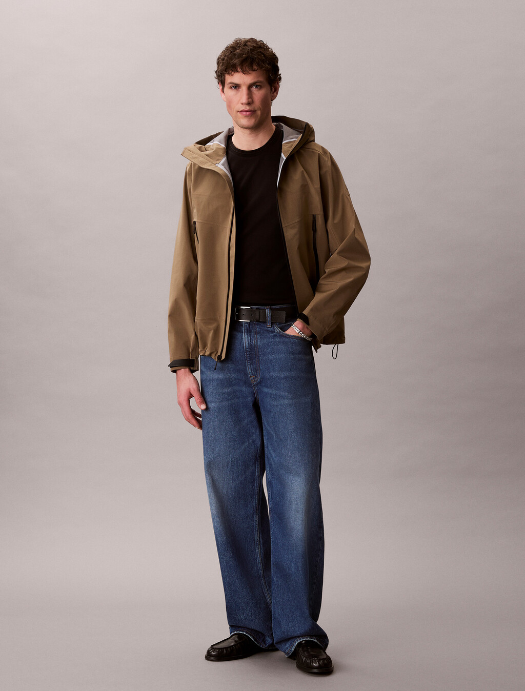 Premium Double Knit Supima Cotton Crewneck Tee, Black, hi-res