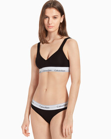 Scoop Back Lightly Lined Bralette, Black (Legacy 001), hi-res