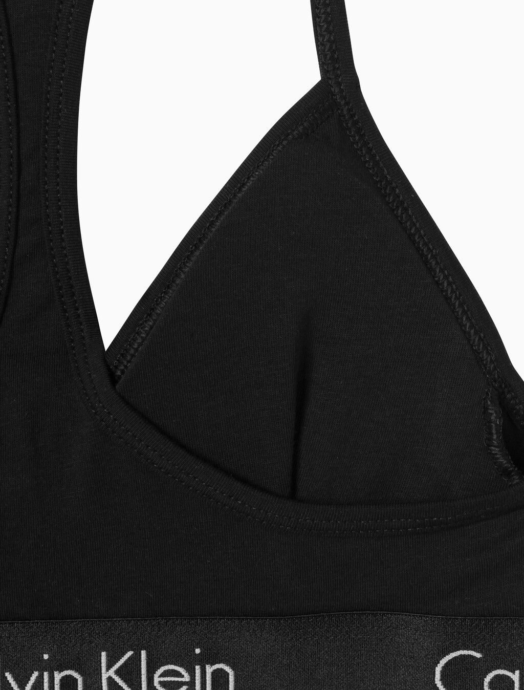 Motive Cotton Lightly Lined Bralette, Black, hi-res