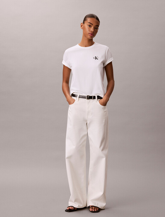 Core Essentials Monogram Embroidery Tee