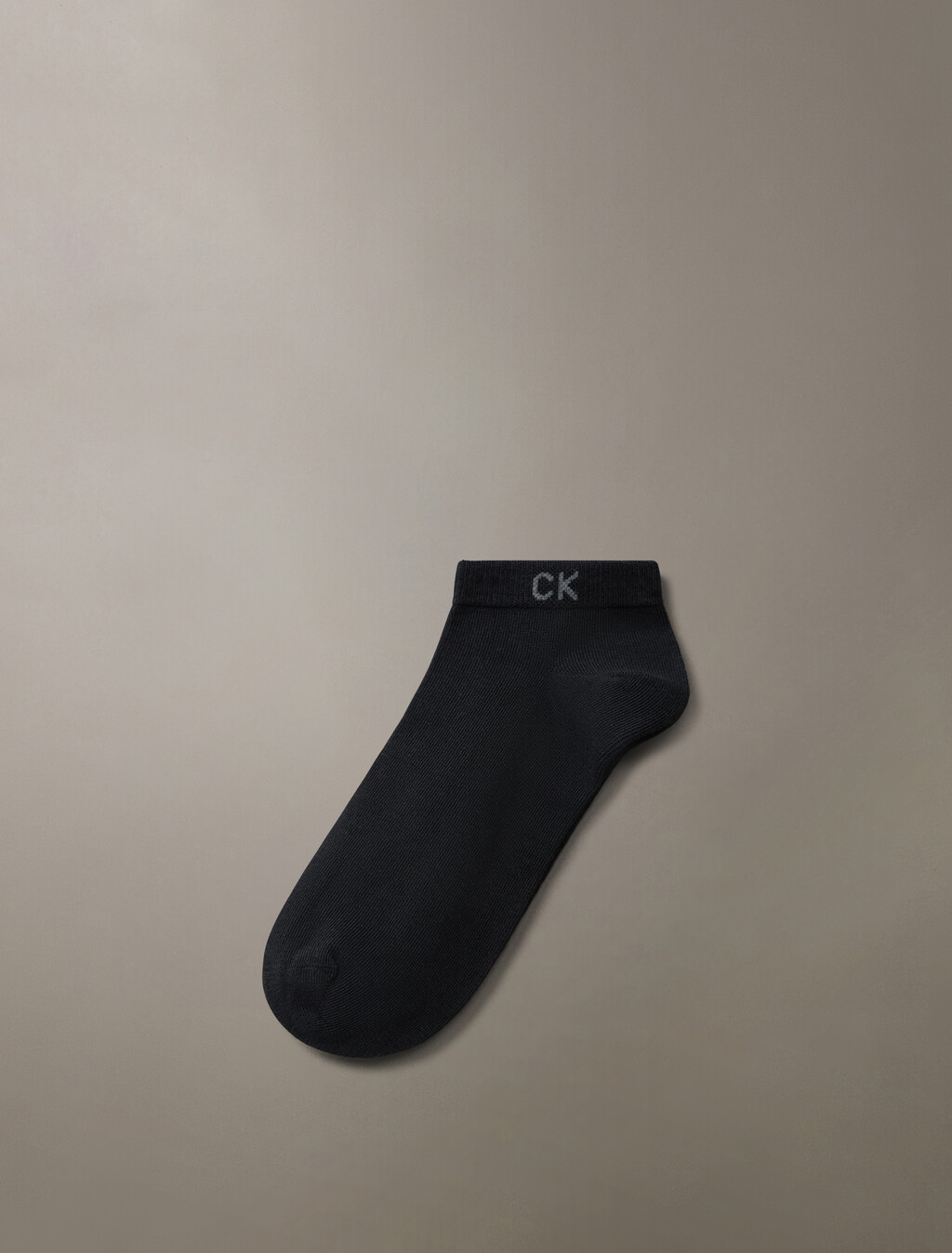 CK Logo Low Cut Socks, BLACK, hi-res