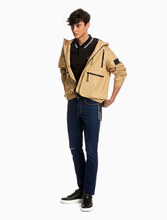 Core Tipped Slim Polo