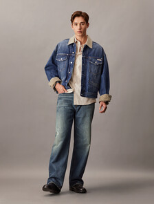 Baggy Jeans, FADED CK BLUE, hi-res