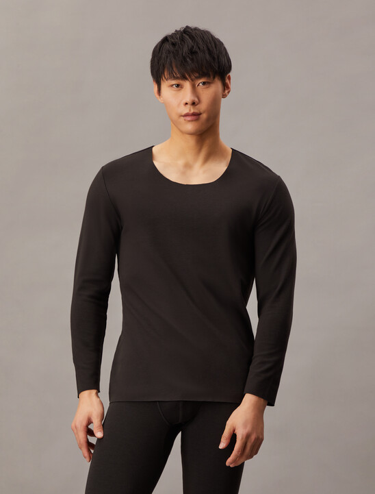 L/S SCOOP NECKBlack
