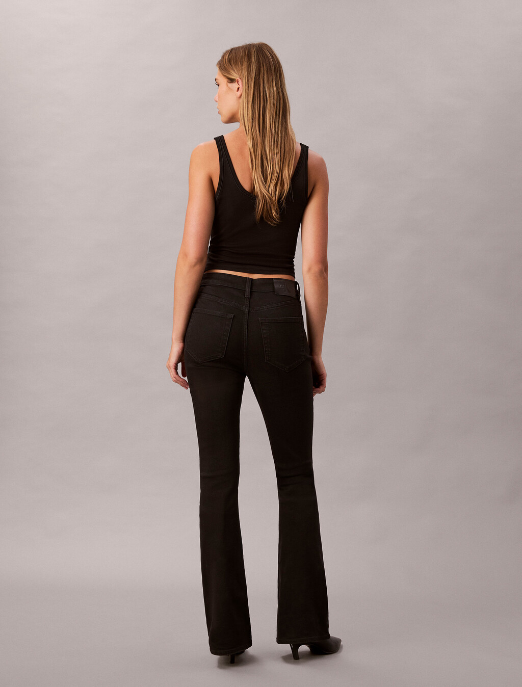 Classic Black High Rise Flare 37.5 Jeans, CK CLASSIC BLACK, hi-res