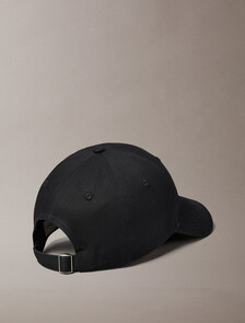 Monogram Embroidery Baseball Cap, Black, hi-res