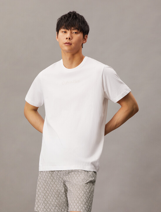 100% Cotton Crewneck Sleep T-Shirt