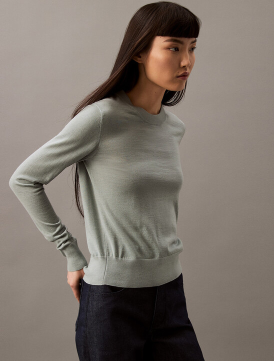 Tech Merino Crewneck Sweater