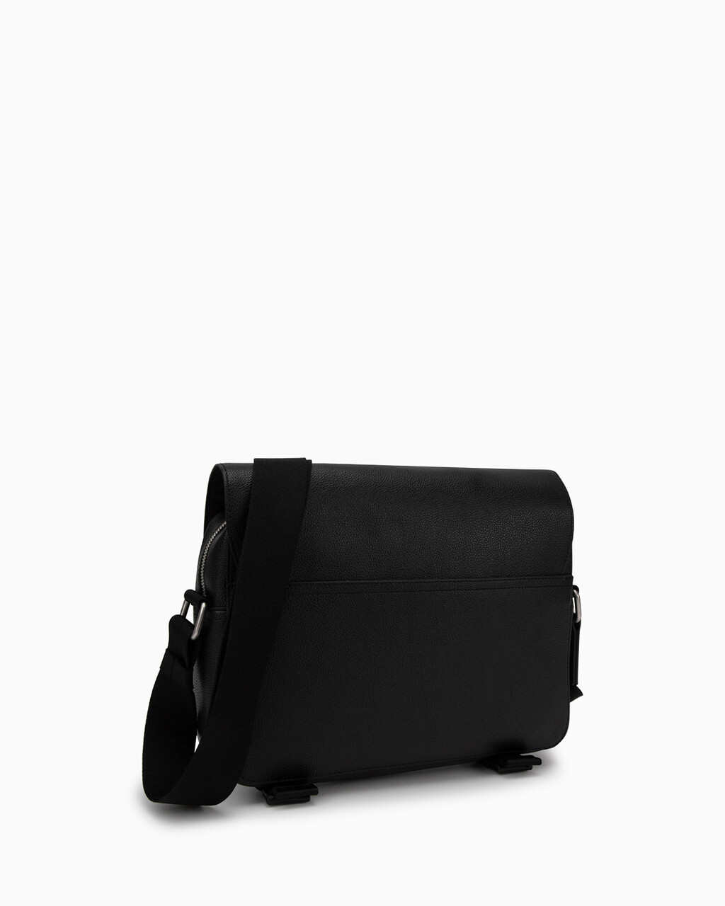 Micro Pebble Flap Camera Bag 29Cm, BLACK, hi-res