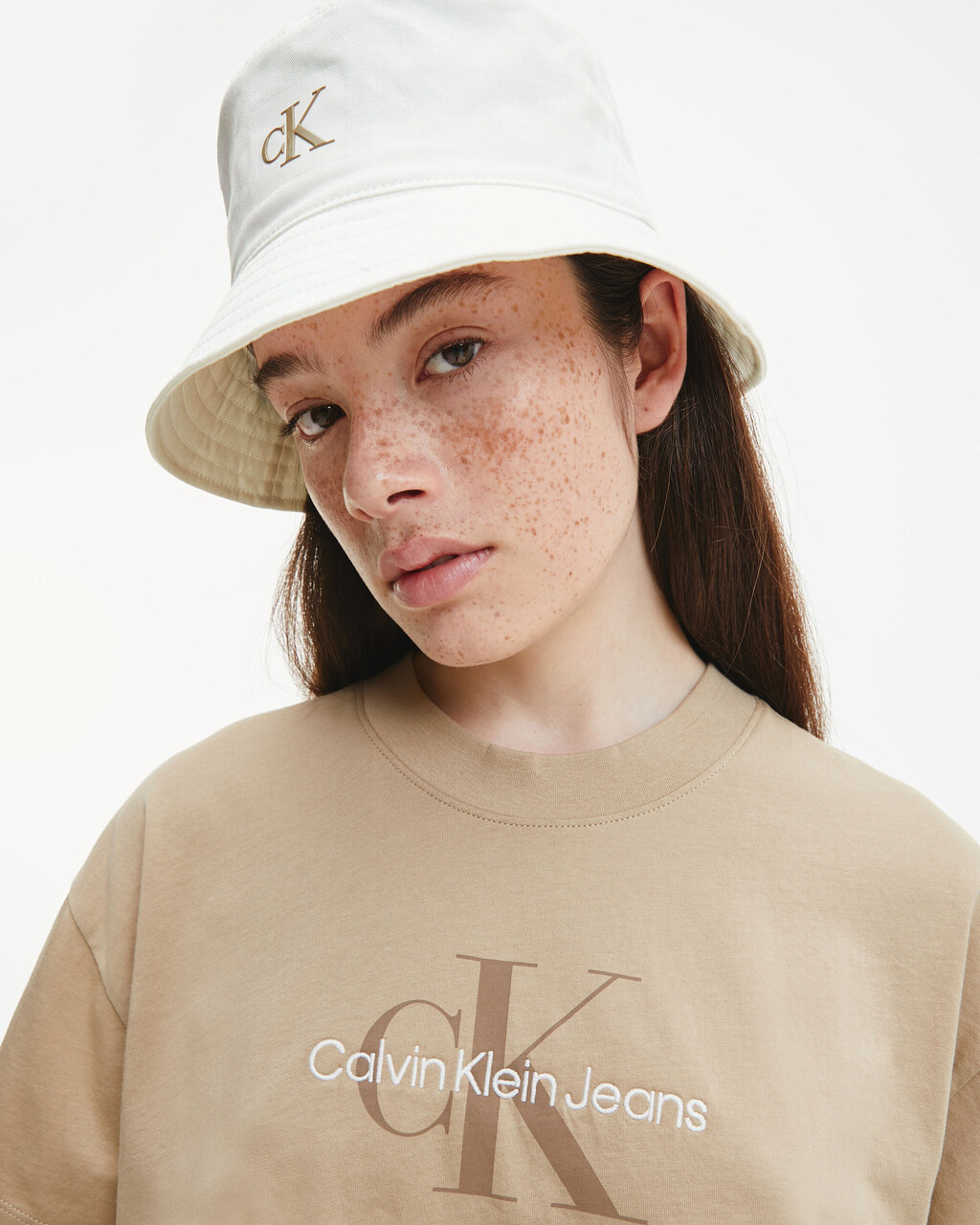 ORGANIC COTTON BUCKET HAT, IVORY, hi-res