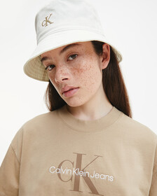 ORGANIC COTTON BUCKET HAT, IVORY, hi-res