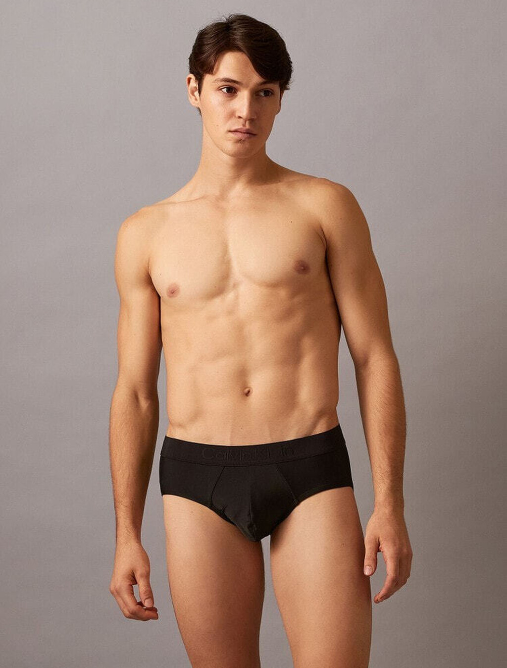 Ck Black Micro Hipster Briefs, Black, hi-res