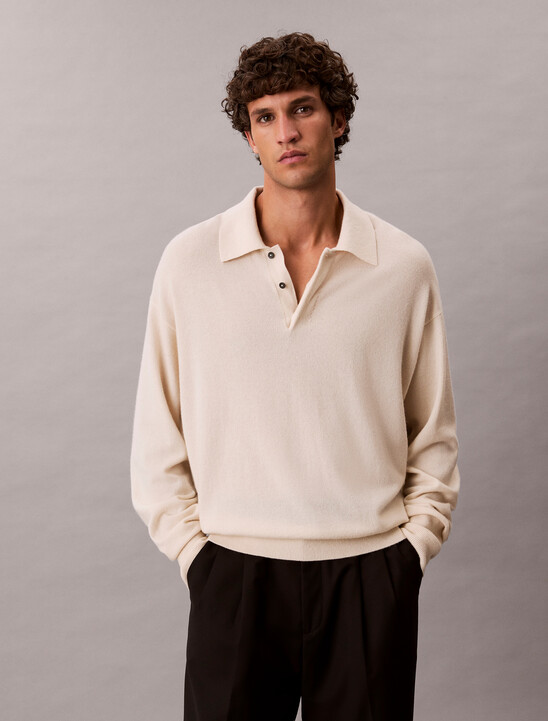 Cashmere Polo Jumper