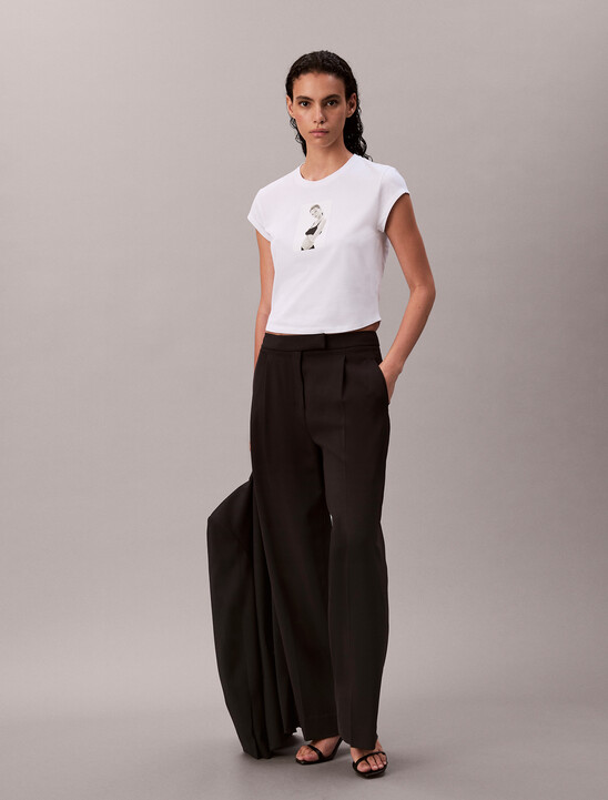 Kate Moss Graphic Baby Tee