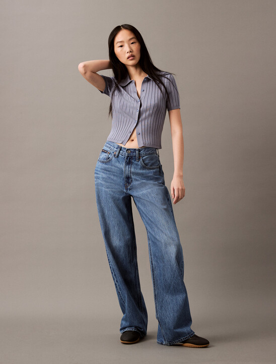 Ultra High Rise Wide Leg Jeans