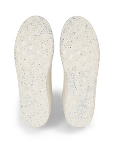 Faux Leather Trainers, Eggshell/Travertine, hi-res