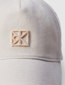 Lunar New Year Terry Emblem Baseball Cap, Vanilla Cream, hi-res
